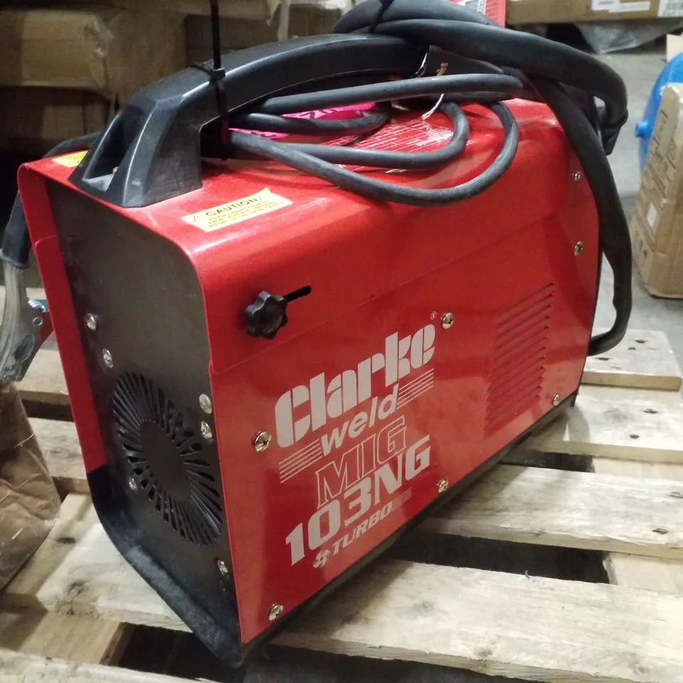 CLARKE MIG103NG 90 AMP NO GAS MIG WELDER