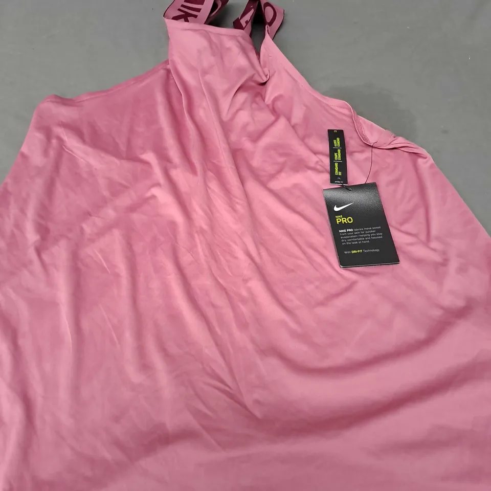 NIKE PRO PINK TOP - LARGE