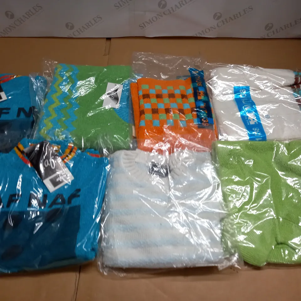 LARGE QUANTITY OF ASSORTED BAGGED CLOTHING ITEMS IN VARIOUS SIZES