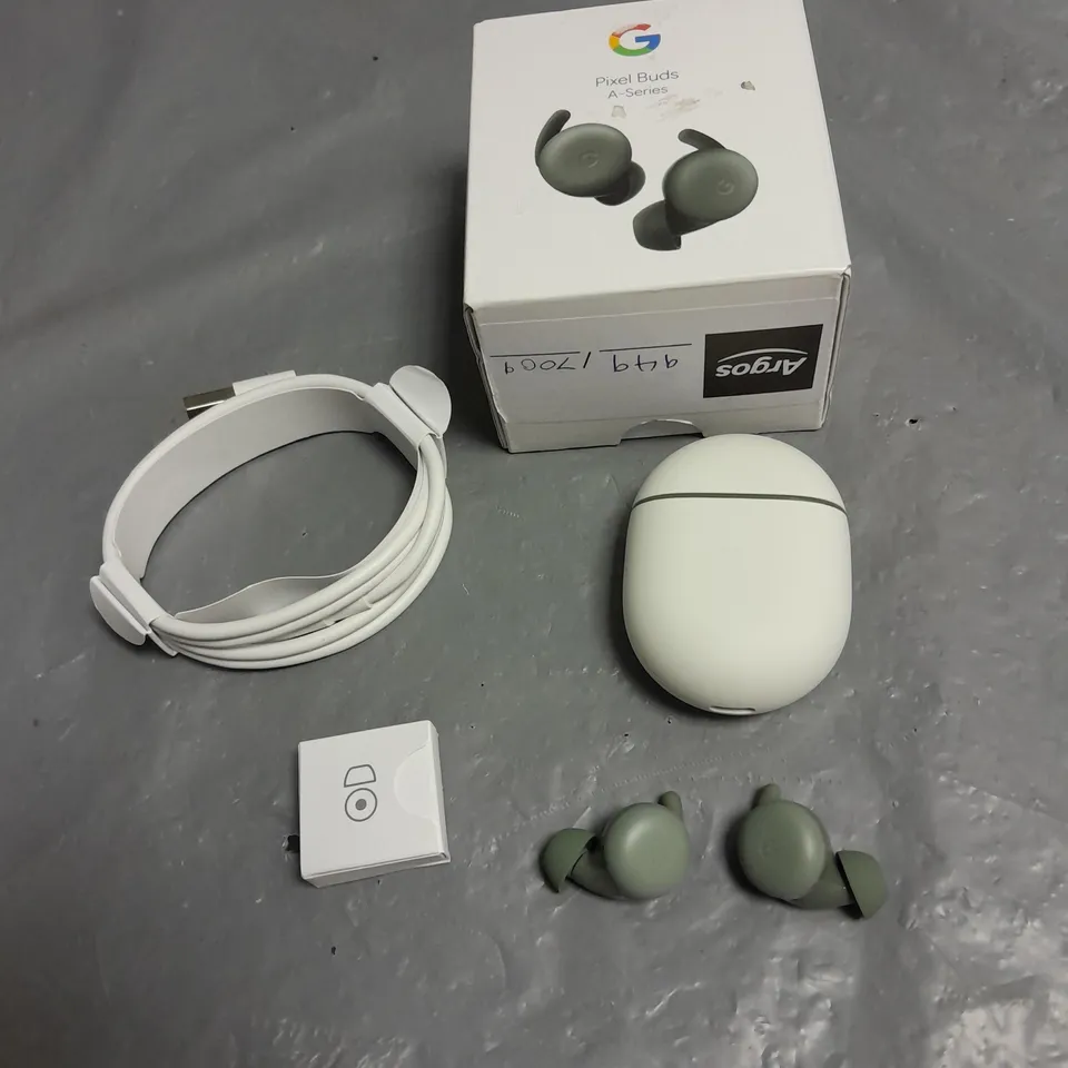 BOXED GOOGLE PIXEL BUDS A-SERIES IN DARK OLIVE