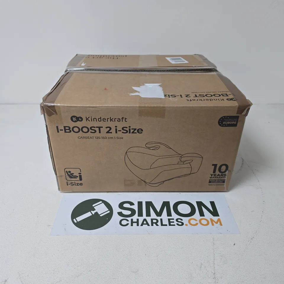 BOXED KINDERCRAFT I-BOOST 2 I-SIZE CAR SEAT