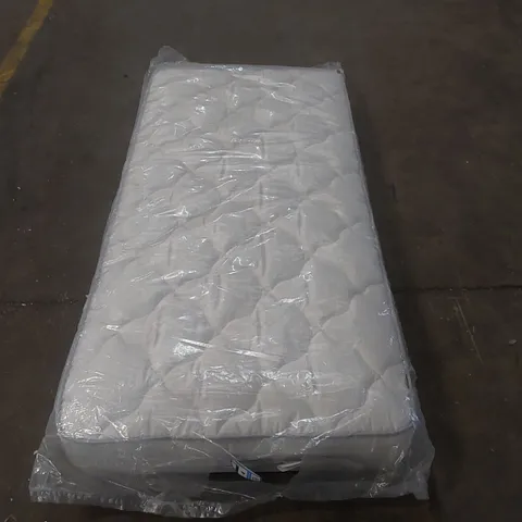 QUALITY BAGGED SINGLE 90cm AIRSPRUNG LUXURY QUILTED MEDIUM MATTRESS