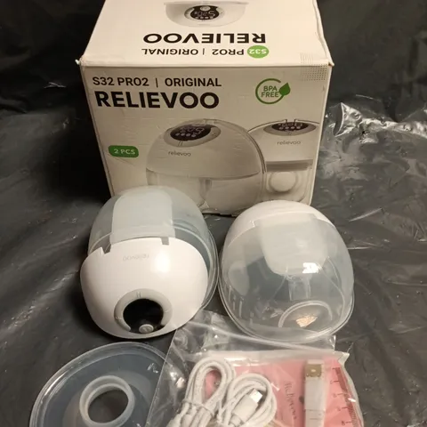 S32 PRO2 RELIEVOO BREAST PUMP DEVICE 