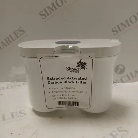 EXTRUDED ACTIVATED CARBON BLOCK FILTER