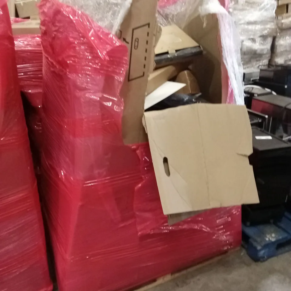 PALLET OF ASSORTED HOUSEHOLD GOODS AND PRODUCTS TO INCLUDE; LAPTOP TRAYS, KEYBOARD AND MOUSE SETS, TOOLS ETC