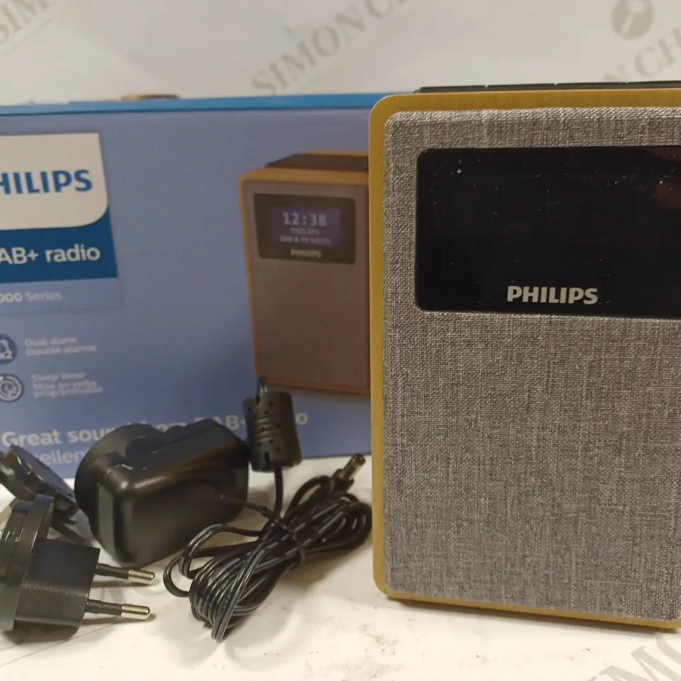 PHILIPS TAR5005/10 DAB FM DIGITAL DISPLAY CLOCK RADIO