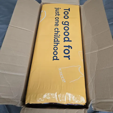 APPROXIMATELY 250 LITTLE LOOP JOJO RELOVED TAKEBACK SCHEME ADHESIVE SEAL BAGS - 71 X 55 X 7CM