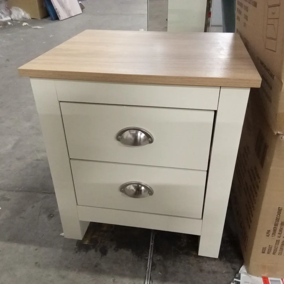 GFW 2-DRAWER BEDSIDE TABLE