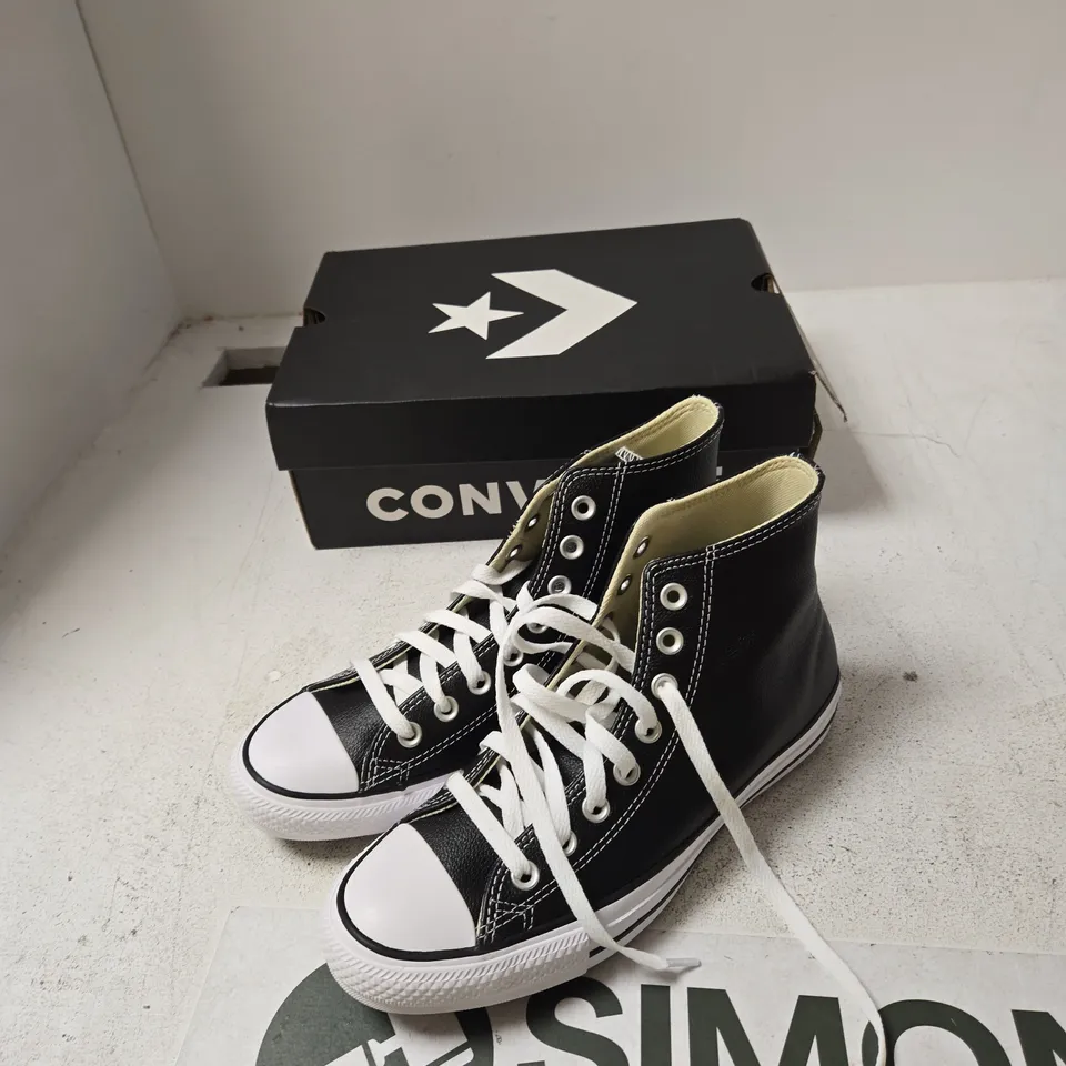 CONVERSE CHUCK TAYLOR ALL STAR HIGH-TOP SNEAKERS - UNISEX, BLACK UK 7