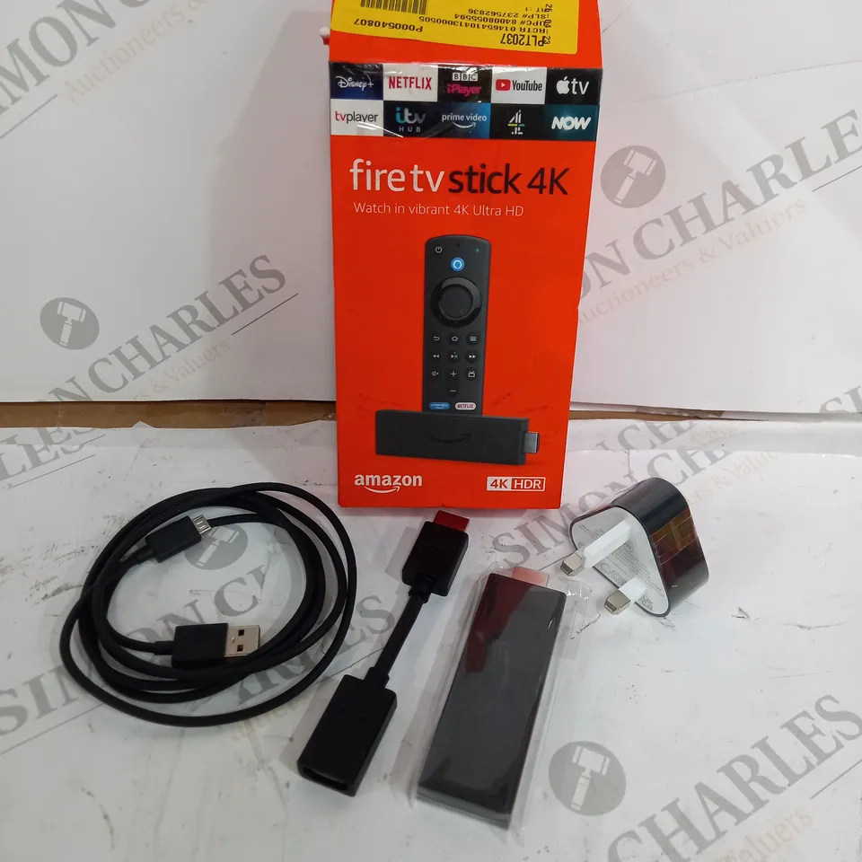 AMAZON FIRE TV STICK 4K BLACK 