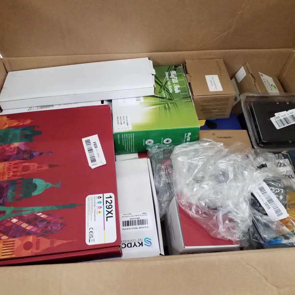 PALLET OF 20 BOXES EACH CONTAINING ASSORTED INK CARTRIDGES 
