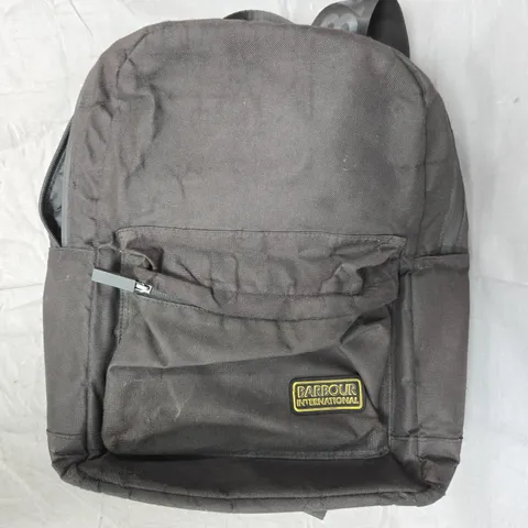BARBOUR INTERNATIONAL KNOCKHILL ESSENTIAL BACKPACK - BLACK 