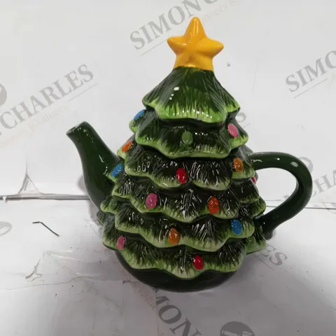 BOXED MR NOST TREE TEAPOT