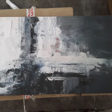 CARTAVIOUS THE LINE OF BLACK - WRAPPED CANVAS ART PRINTS