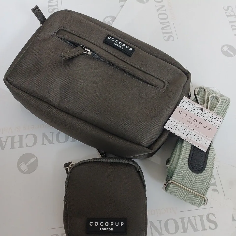 COCOPUP LONDON SET BROWN BAG