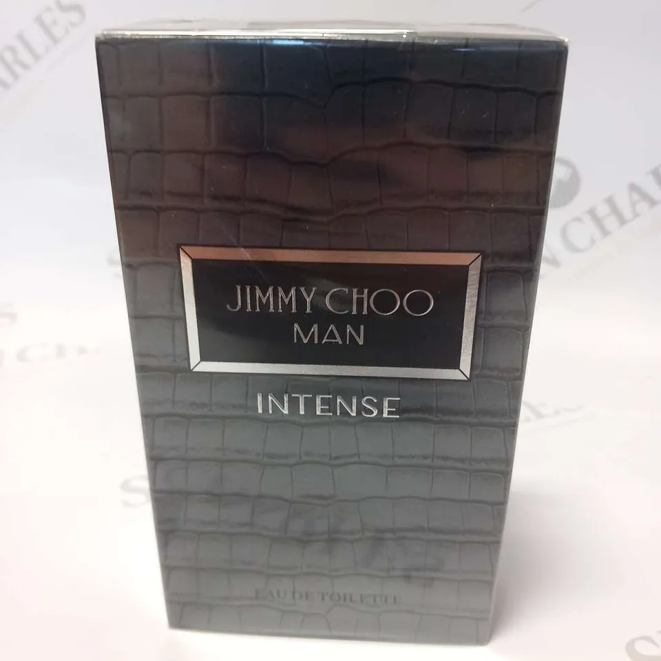 BOXED AND SEALED JIMMY CHOO MAN INTENSE EAU DE TOILETTE 100ML