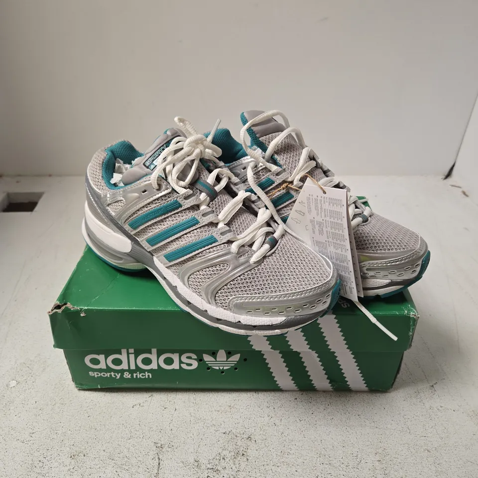 ADIDAS ADISTAR CONTROL 5 S&R GREY WOMEN'S RUNNING SHOES – UK 5