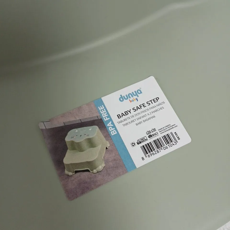 BABY SAFE STEP STOOL – GREY (DUNYA BABY)