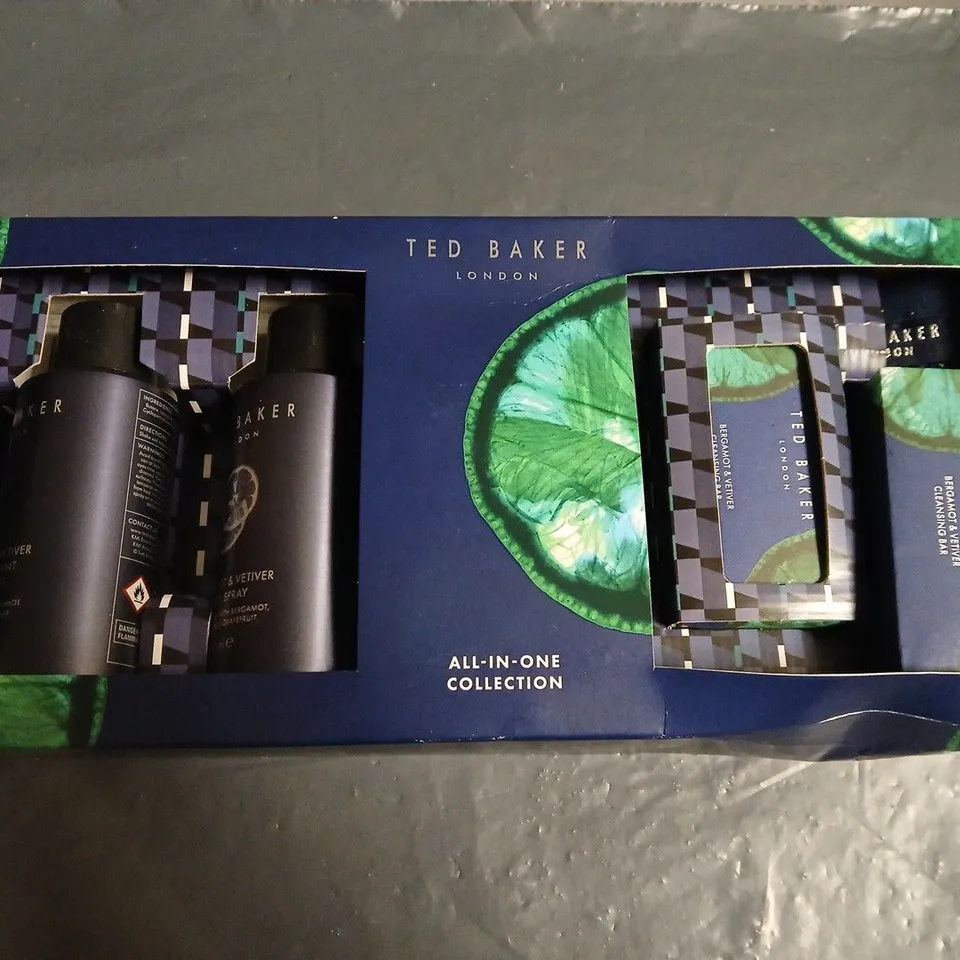 TED BAKER LONDON ALL-IN-ONE COLLECTION GROOMING SET – BOXED