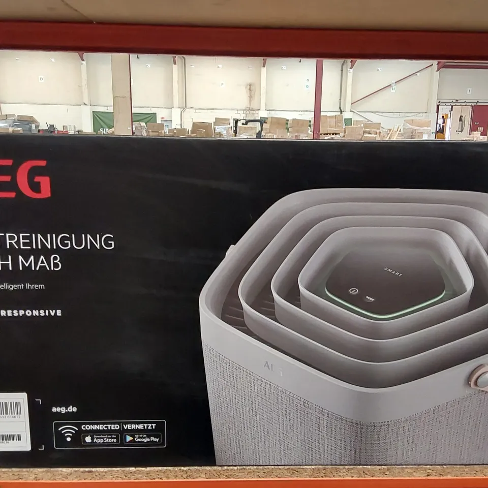 AEG BESPOKE AIR PURIFICATION UNIT MODEL AX91-404GY RRP £442