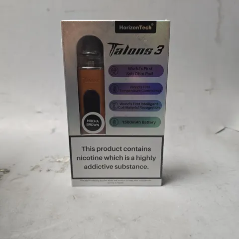 BOX OF APPROXIMATELY 20 ASSORTED E-CIGARETTES PRODUCTS TO INCLUDE - HORIZON TECH TALOONS 3