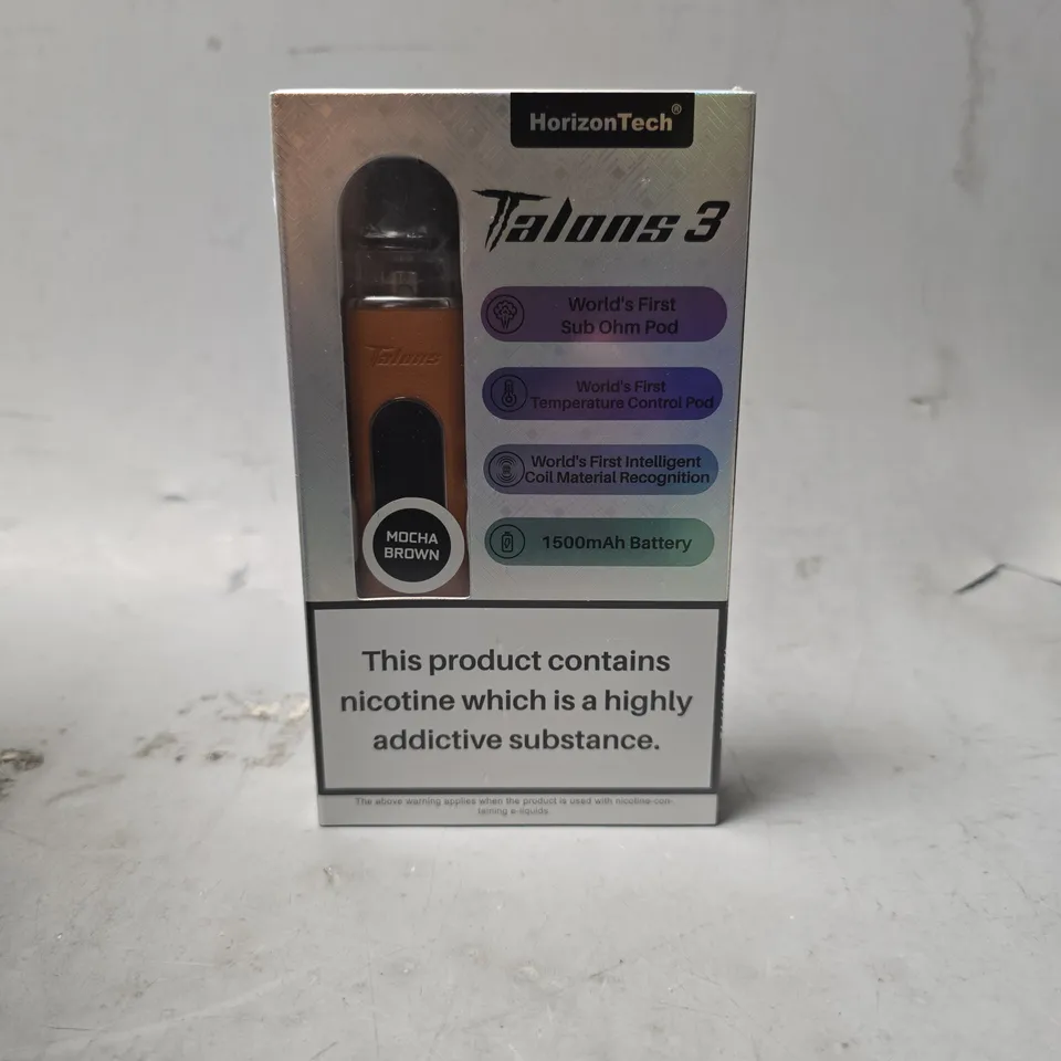 BOX OF APPROXIMATELY 20 ASSORTED E-CIGARETTES PRODUCTS TO INCLUDE - HORIZON TECH TALOONS 3