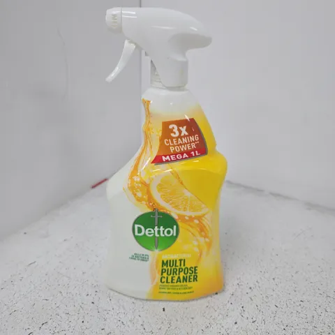 6X DETTOL ANTIBACTERIAL MULTI PURPOSE CLEANER SPARKLING LEMON & LIME BOOST (1L) - COLLECTION ONLY
