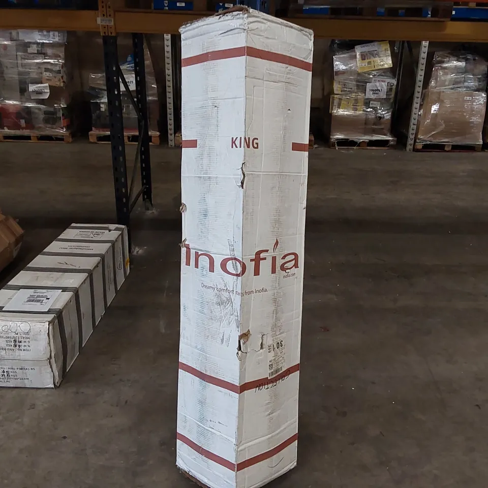 BRAND NEW BOXED INOFIA 29CM MEMORY FOAM/SPRING HYBRID KING SIZED MATTRESS (1 BOX)