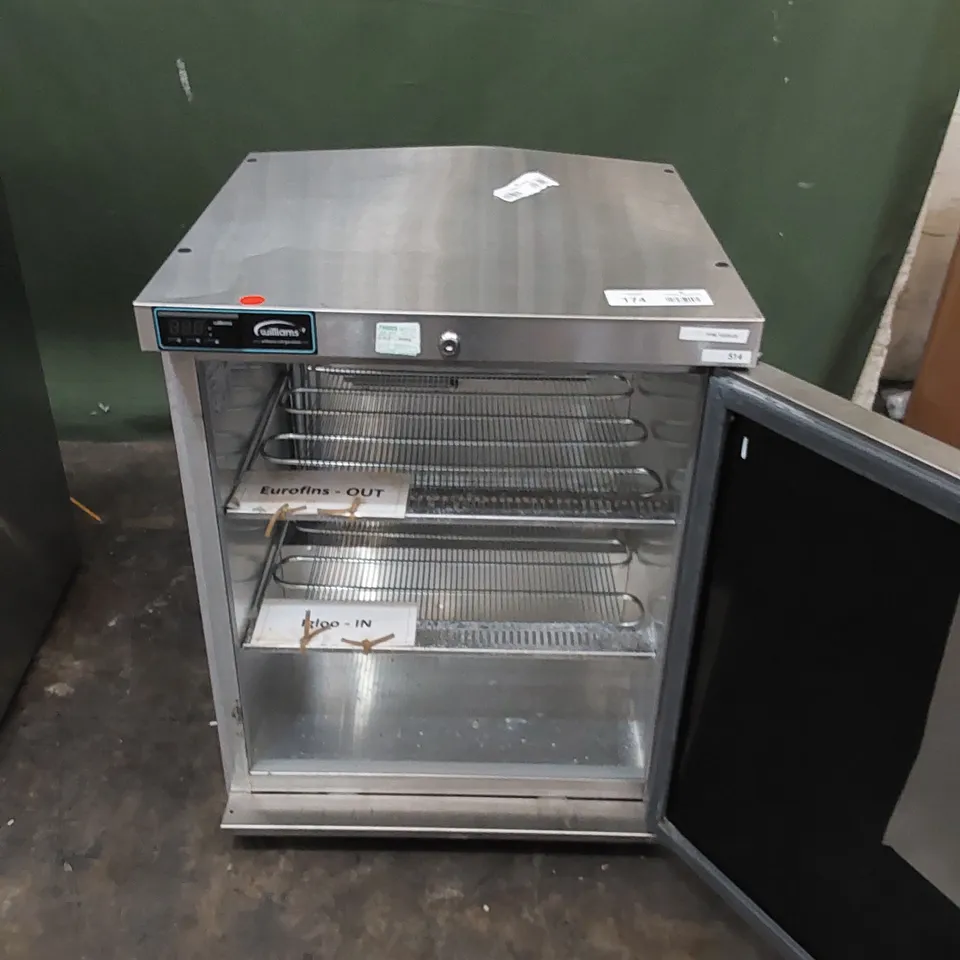 WILLIAMS LA135SA R290 R1 AMBER COMMERCIAL UNDER COUNTER FREEZER