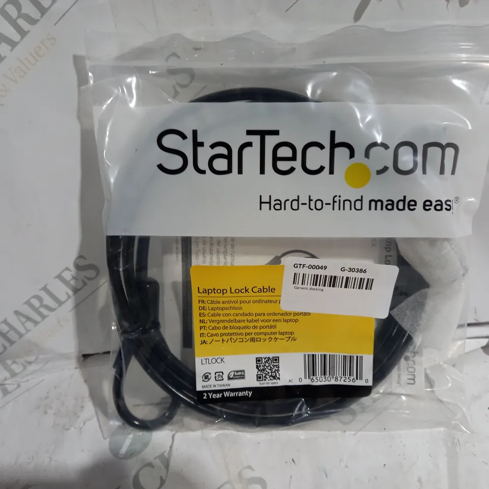 STARTECH LAPTOP LOCK CABLE
