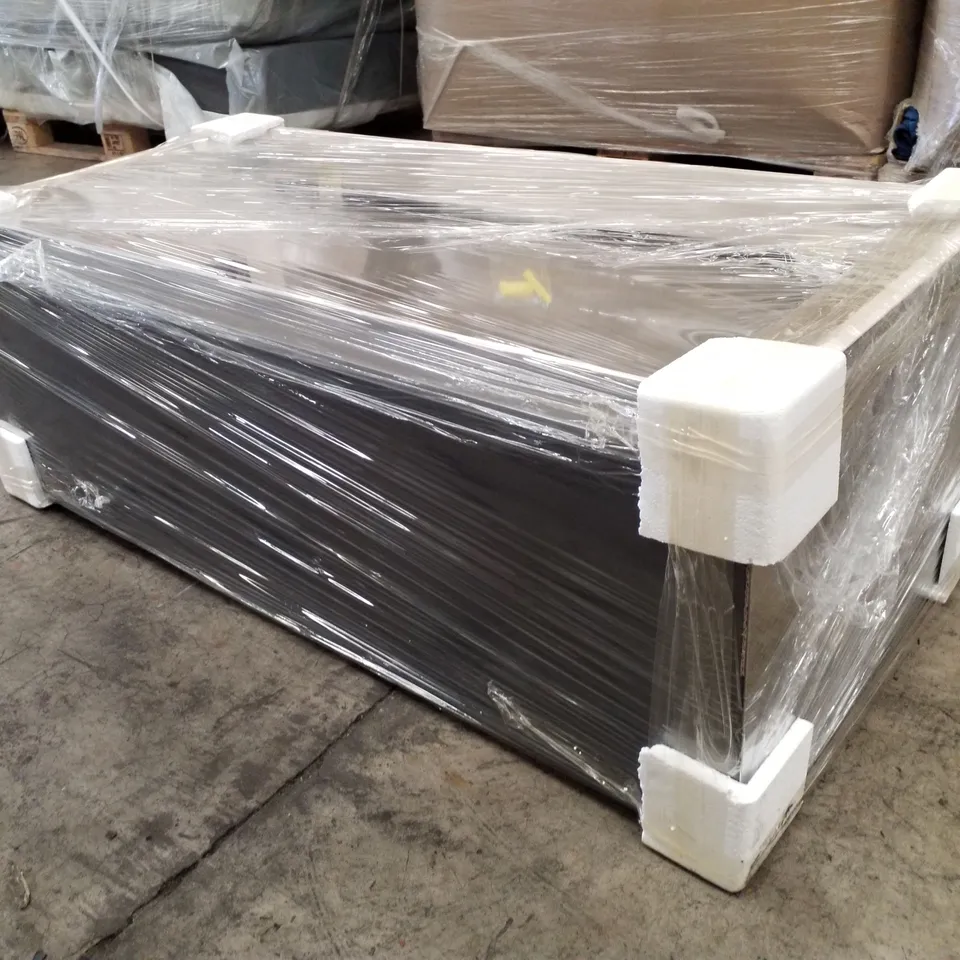 BOXED AS NEW CALYPSO ONETA SINGLE DRAWER WH VANITY UNIT IN ANTHRACITE SHADOW - 1180X380X600MM