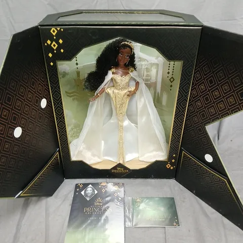 DISNEY ULTIMATE PRINCESS CELEBRATION LIMITED EDITION TIANA DOLL - 4972 OF 9800