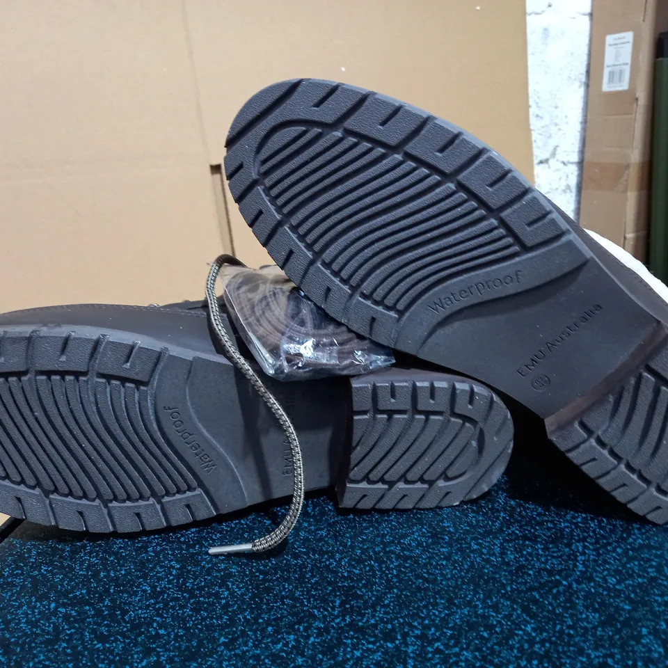 EMU OKAB WATERPROOF BOOTS ESPRESSO COLOUR SIZE 7