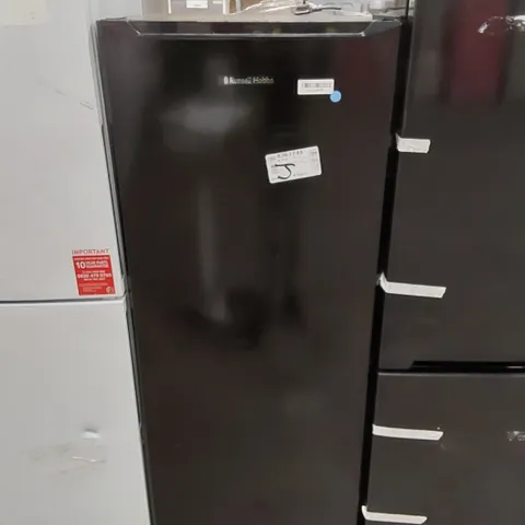 RUSSELL HOBBS RH55LF143B 242L LARDER FRIDGE, 55CM WIDE, 4 SHELVES, 4 DOOR RACKS, LED LIGHT, BLACK [ENERGY CLASS F] - UNPROCESSED RAW RETURN