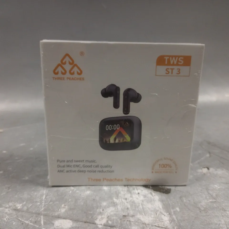 SEALED THREE PEACHES TWS EARBUDS