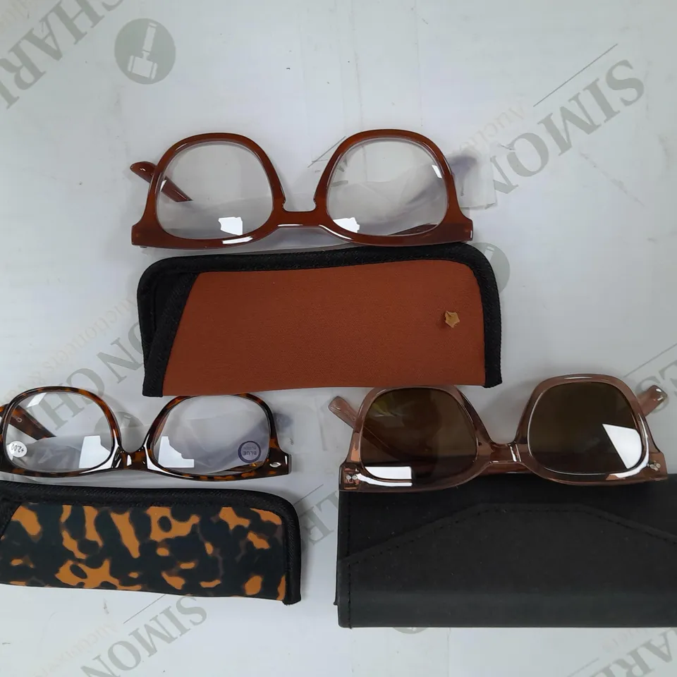 HUMMINGBIRD SUNGLASSE AND READING GLASSES 