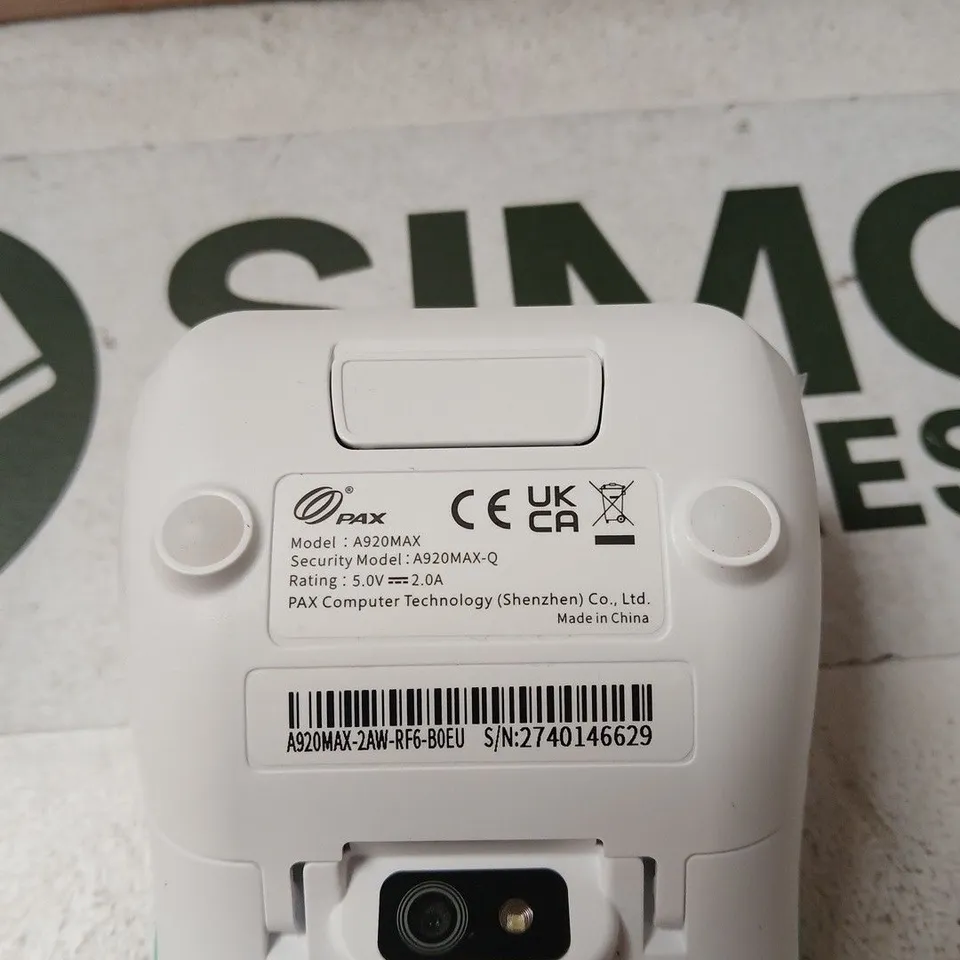 DOJO A920MAX CARD MACHINE