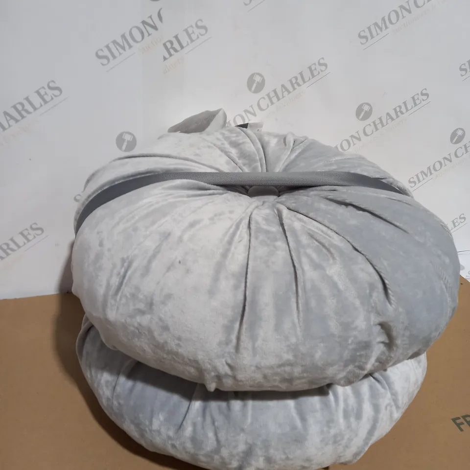 COZEE HOME CRUSHED VELVET PACK OF 2 CUSHION 