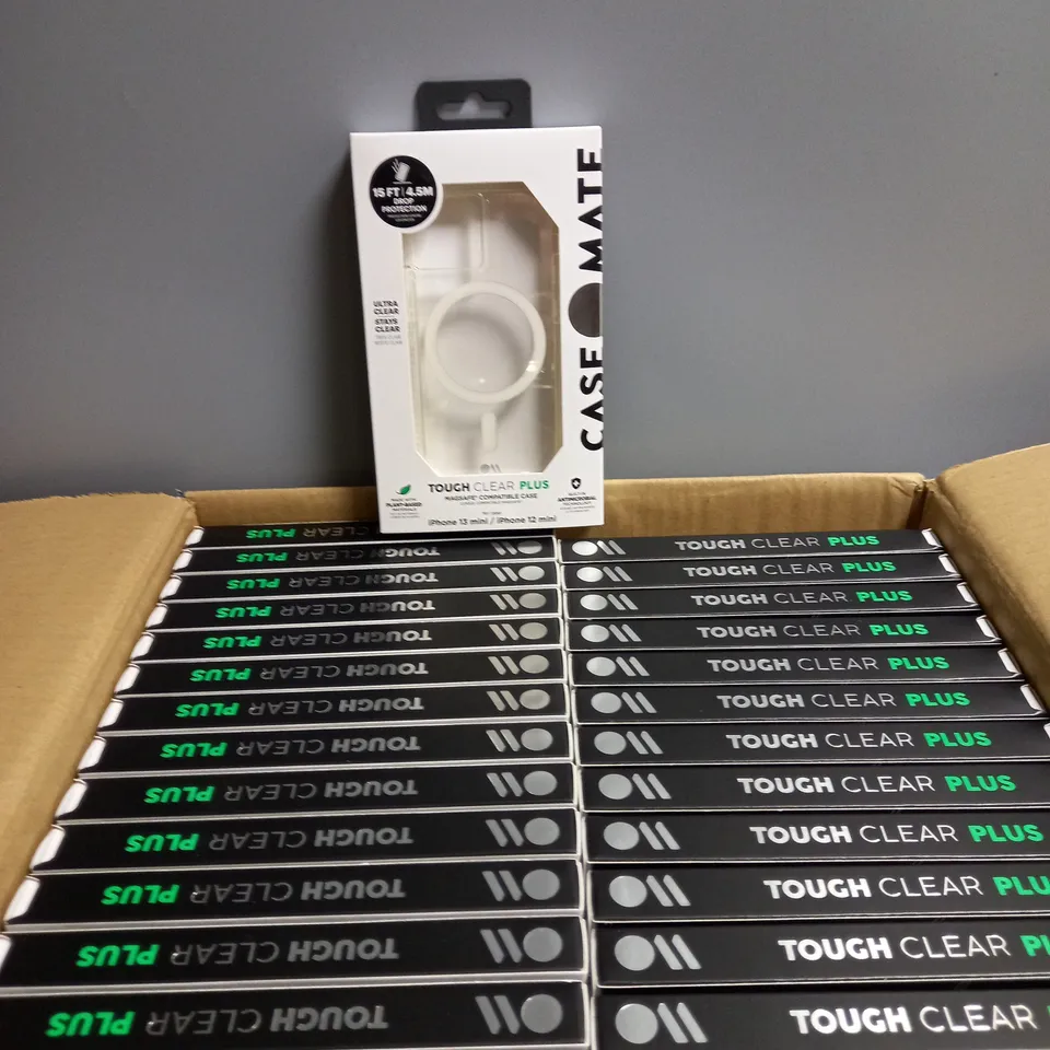 BOXED LOT OF MOBILE PHONE CASES FOR IPHONE 13 MINI AND IPHONE 12 MINI