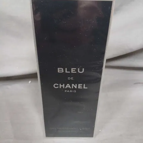 BOXED SEALED BLEU DE CHANEL PARIS 2-IN-1 CLEANSING GEL - 100ML
