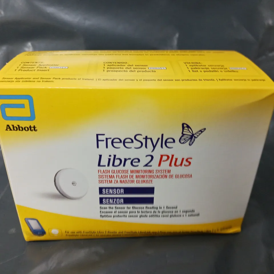 BOXED AND SEALED ABBOTT FREESTYLE LIBRE2PLUS