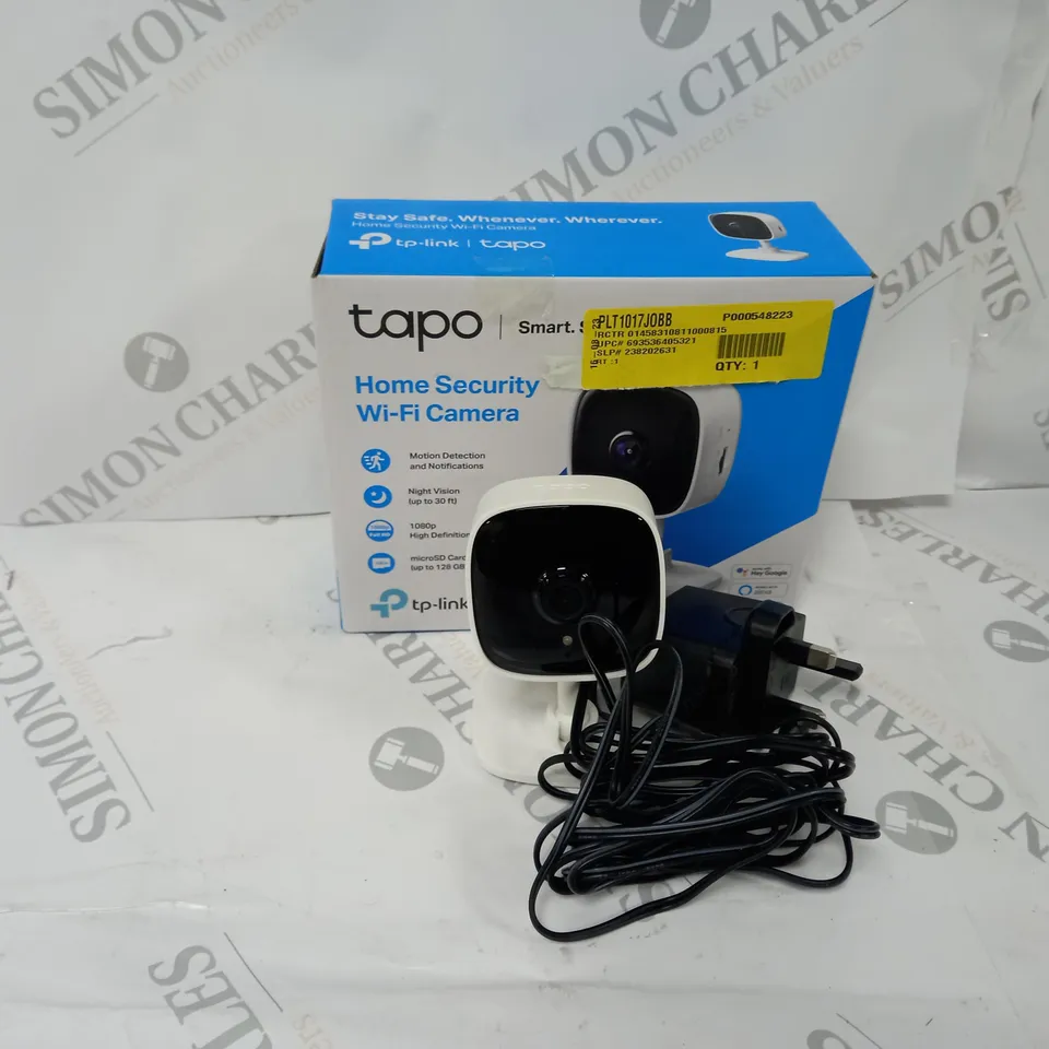 BOXED TAPO HOME SECURITY WI-FI CAMERA 
