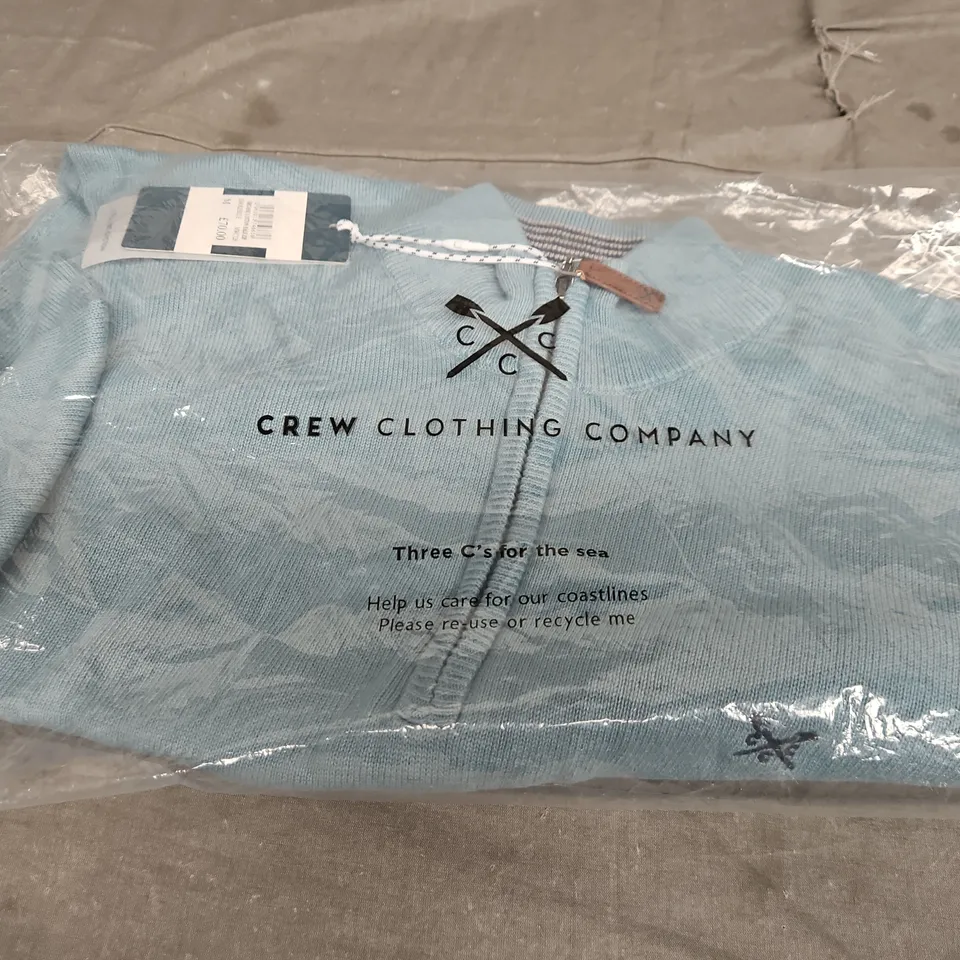 SEALED CREW CLOTHING COMPANY COTTON HALF ZIP - MEDIUM