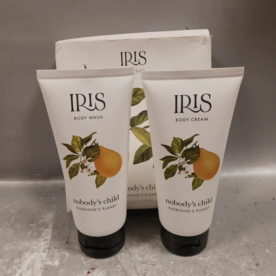 NOBODY'S CHILD IRIS BODY DUO