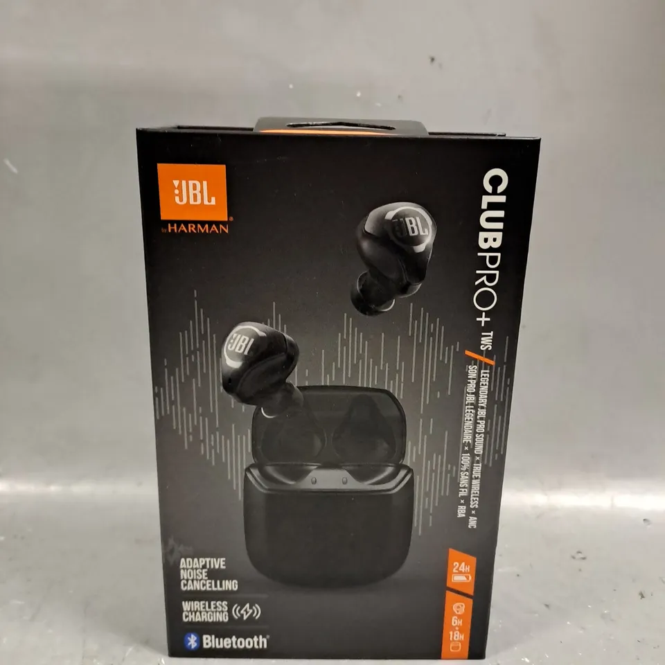 BOXED JBL CLUBPRO+ WIRELESS EARPHONES 