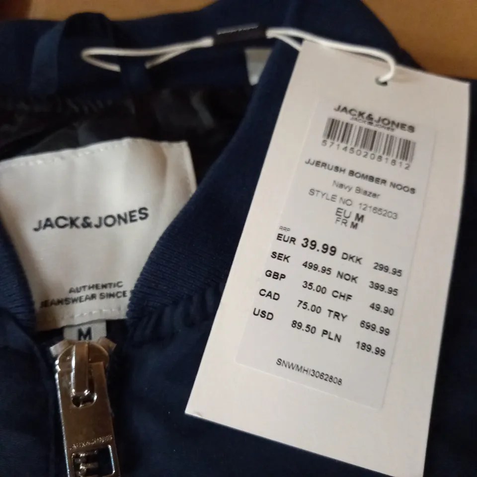 JACK & JONES NAVY BOMBER - EU M
