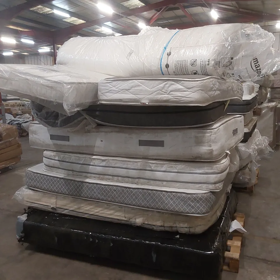 APPROX 8 X ASSORTED MATTRESSES. BRANDS, SIZES AND CONDITIONS VARY