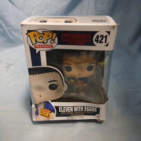 FUNKO POP! TELEVISION – ELEVEN WITH EGGOS (STRANGER THINGS) – BOXED