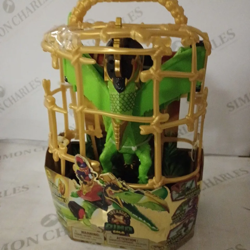 TREASURE X DINO GOLD PTERODACTYL DINO DISSECTION. DISSECT, RESCUE AND ATTACK. RRP £23