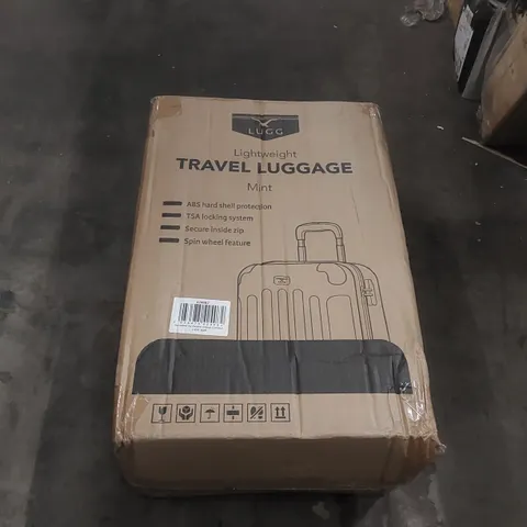 BOXED LUGG LIGHTWEIGHT TRAVEL SUITCASE